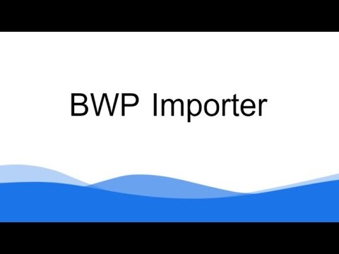 BWP Importer gallery image