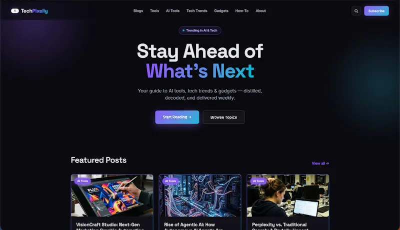 TechPixelly screenshot 2