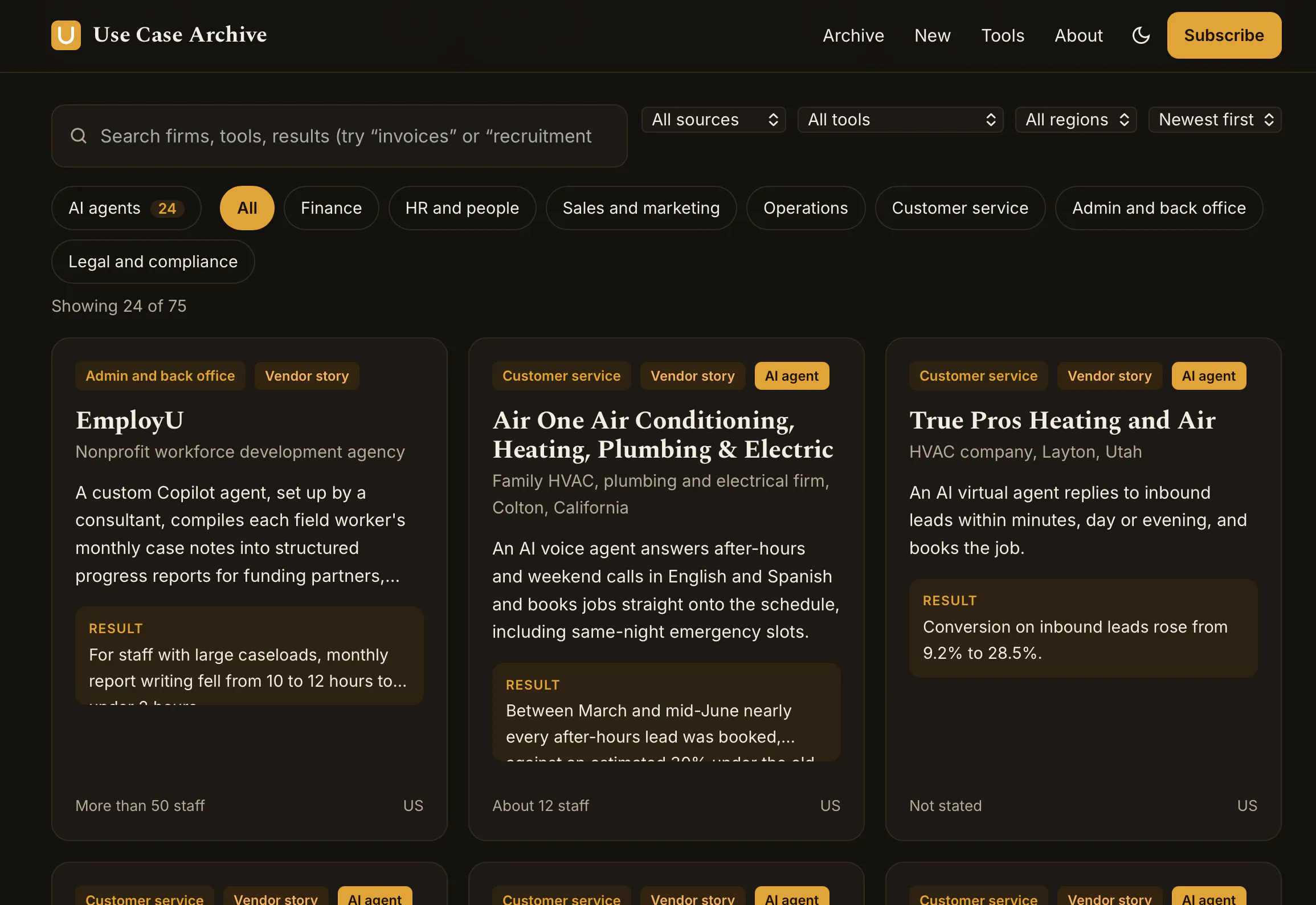 Use Case Archive gallery image