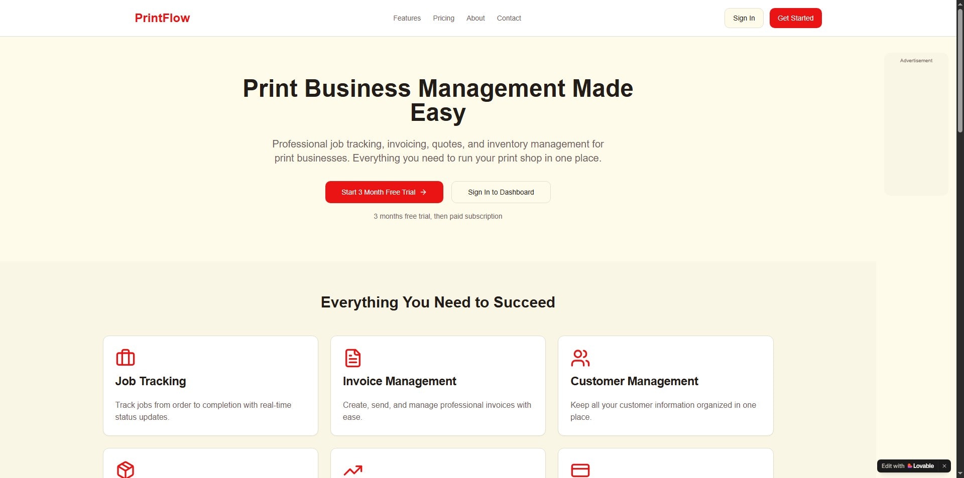 Pintflow - Main product screenshot demonstrating key features and user interface
