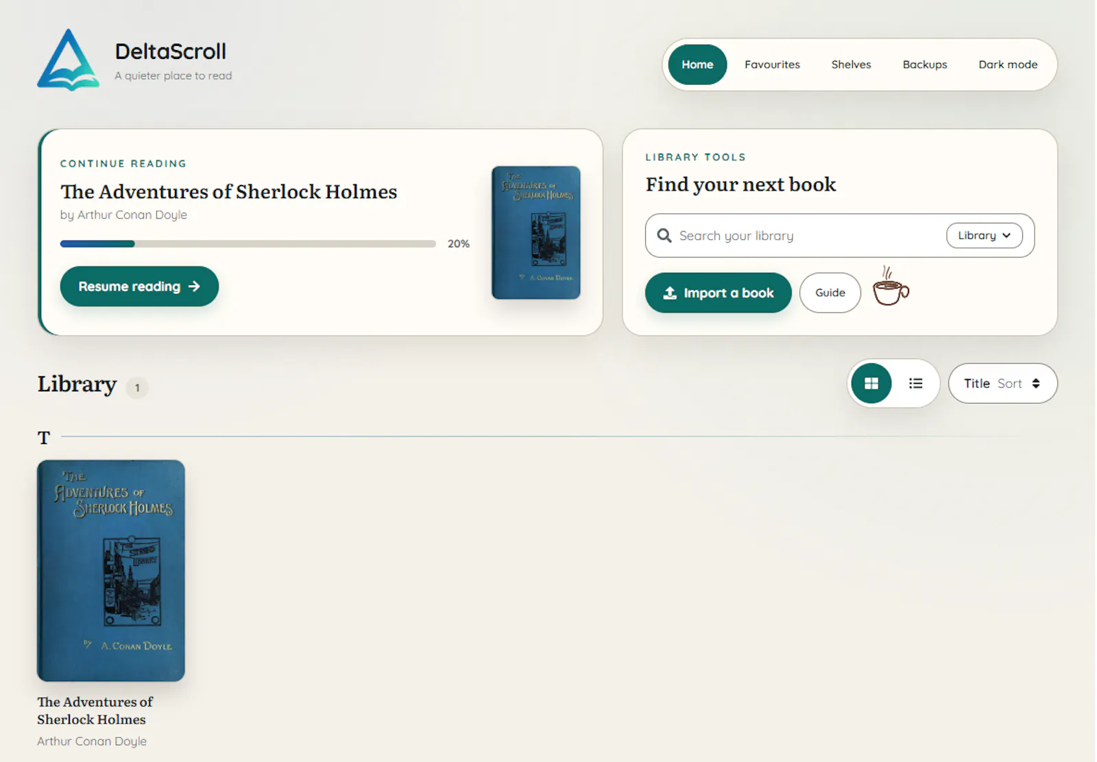 DeltaScroll screenshot 3