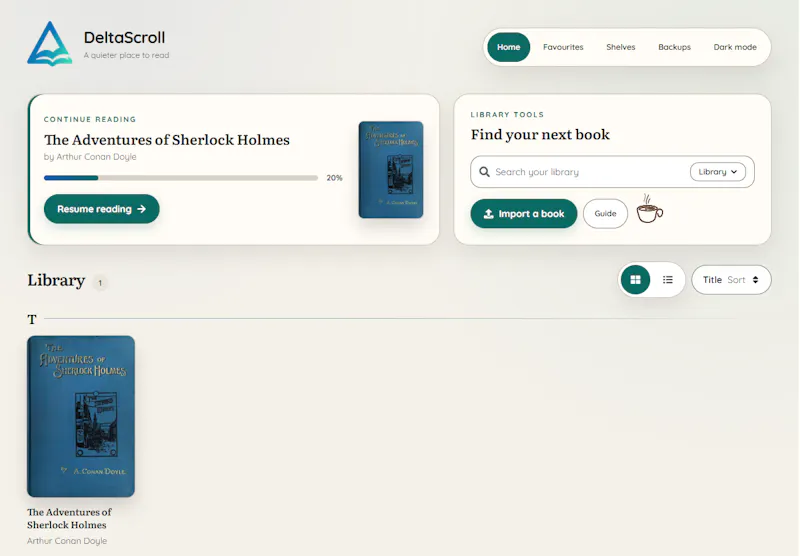 DeltaScroll screenshot 3