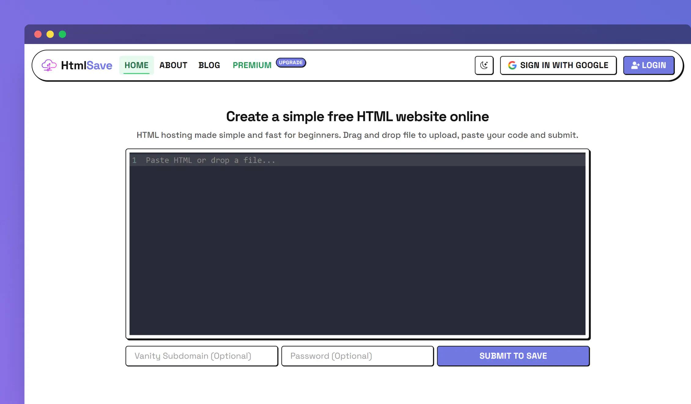 HtmlSave