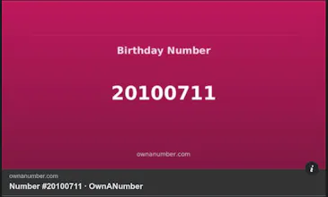 OwnANumber gallery image