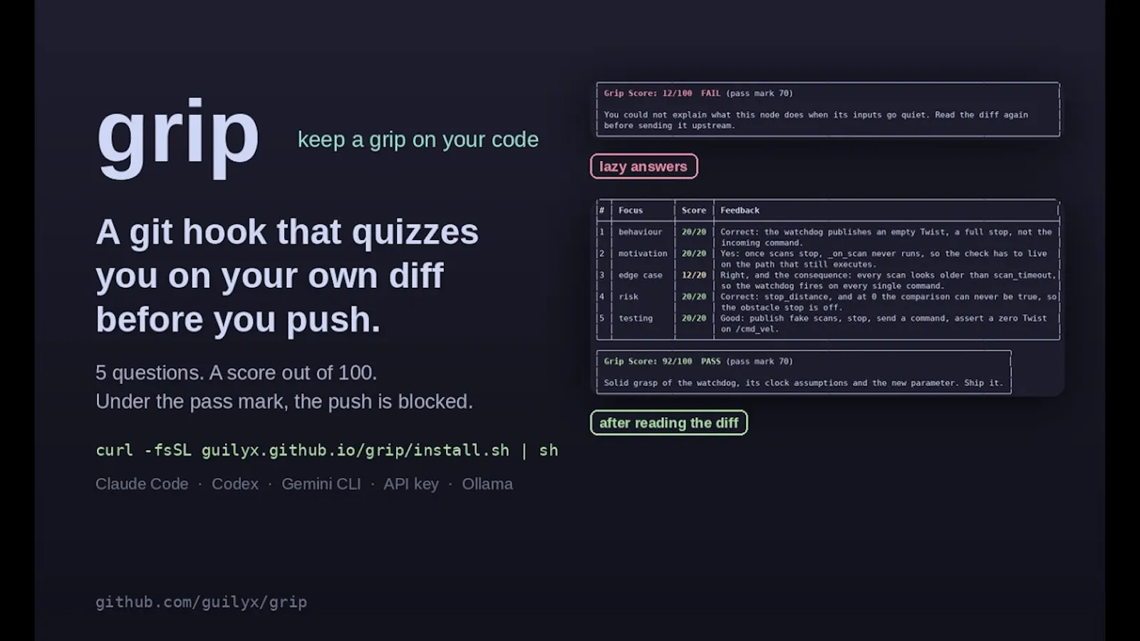 Grip screenshot 1 (video preview)