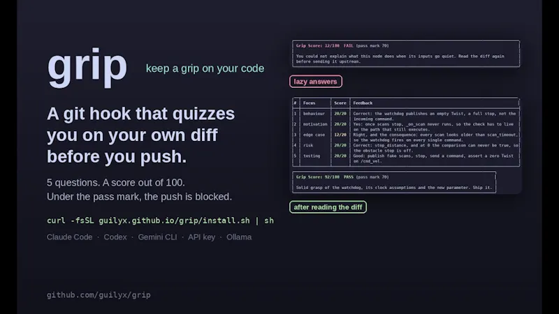 Grip screenshot 1 (video preview)