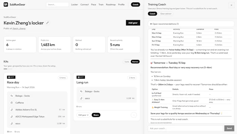SubRunGear screenshot 4