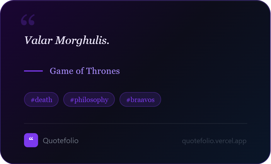 Quotefolio gallery image
