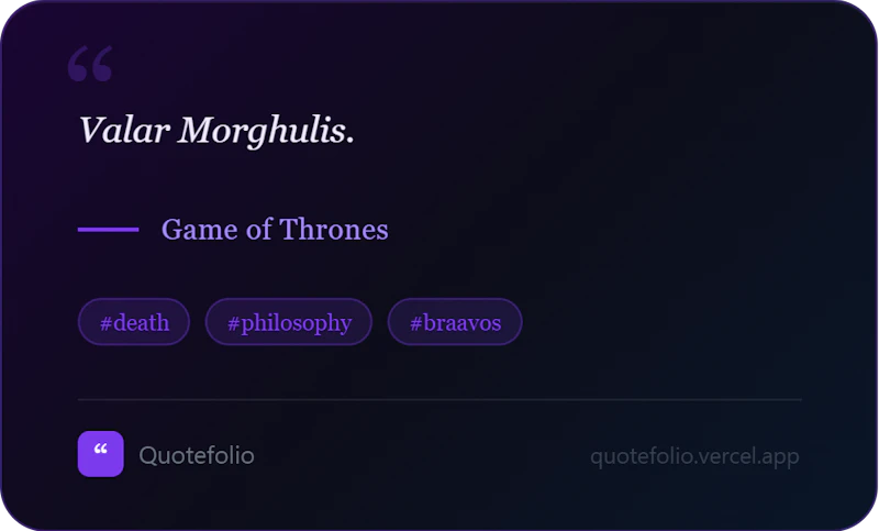 Quotefolio screenshot 1
