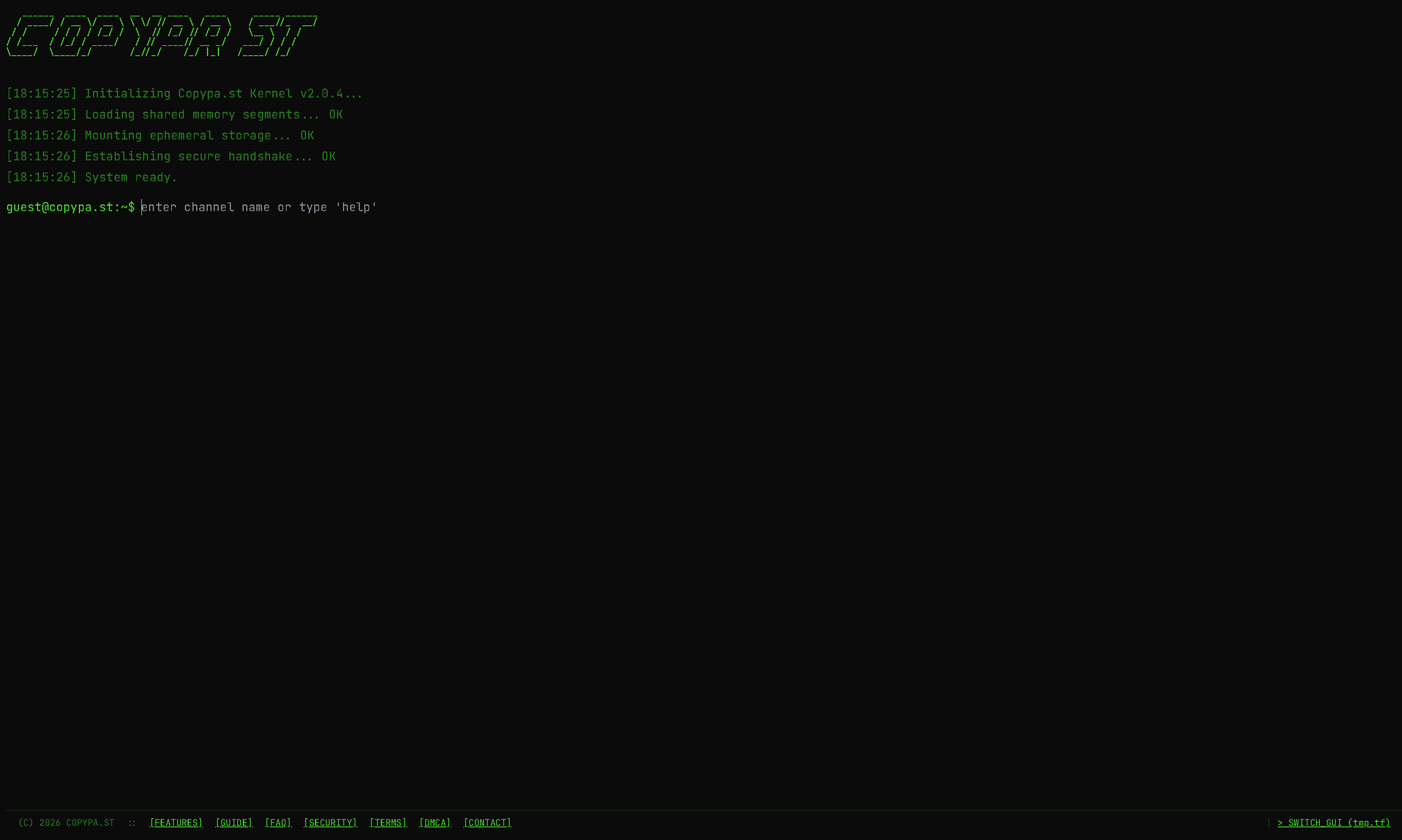 Tmp.tf - Screenshot 4 showing product features and functionality