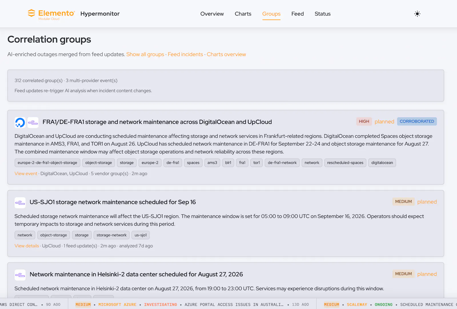 Hypermonitor - Cloud Incident Intel screenshot 12