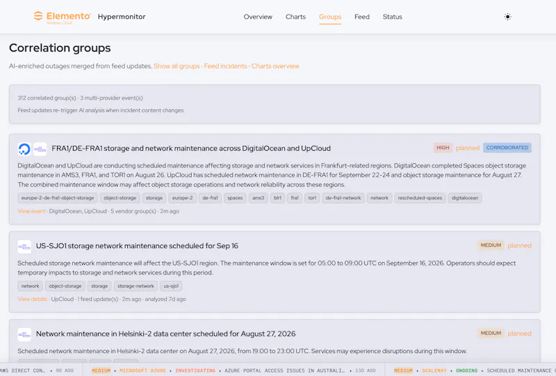 Hypermonitor - Cloud Incident Intel screenshot 12