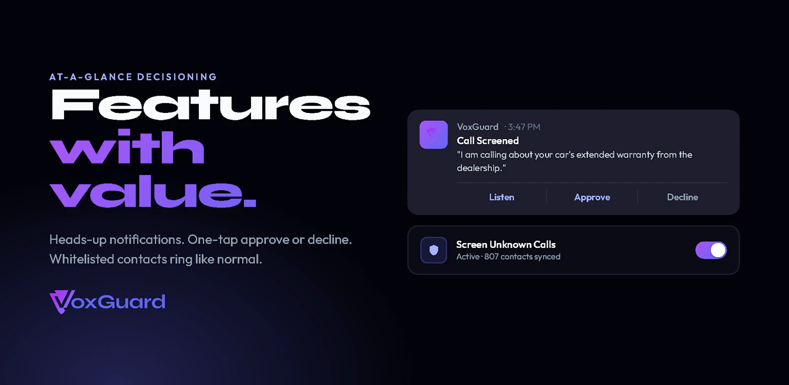 VoxGuard screenshot 3