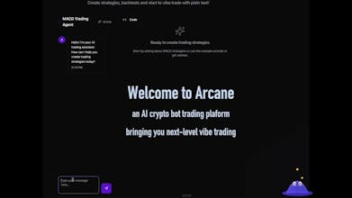 Arcane AI Bot Trading MVP Launch gallery image
