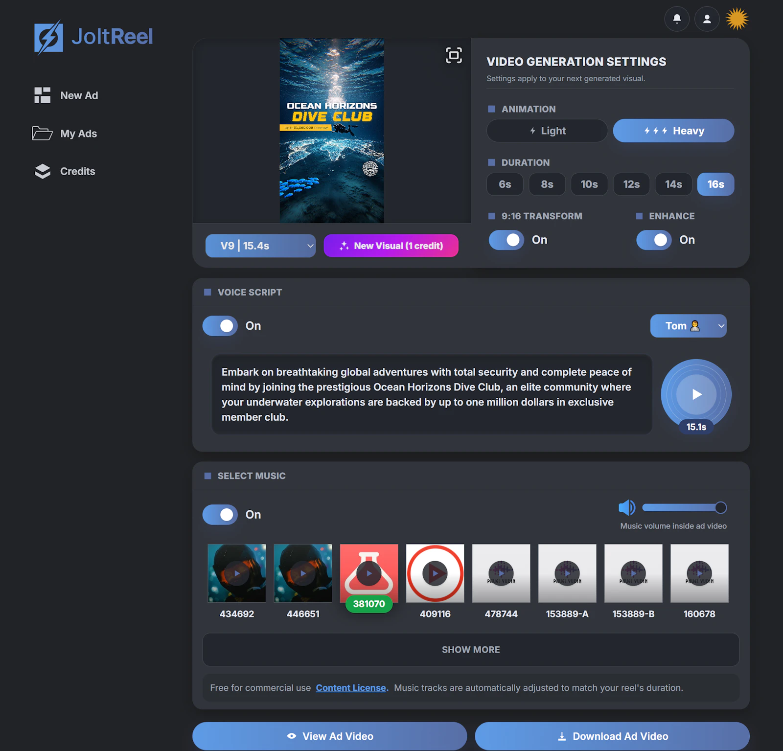 joltreel.com screenshot 2