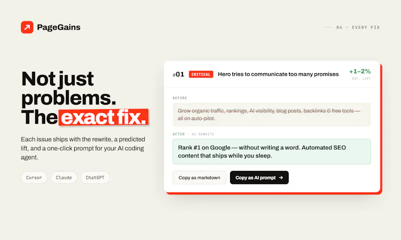 PageGains screenshot 5