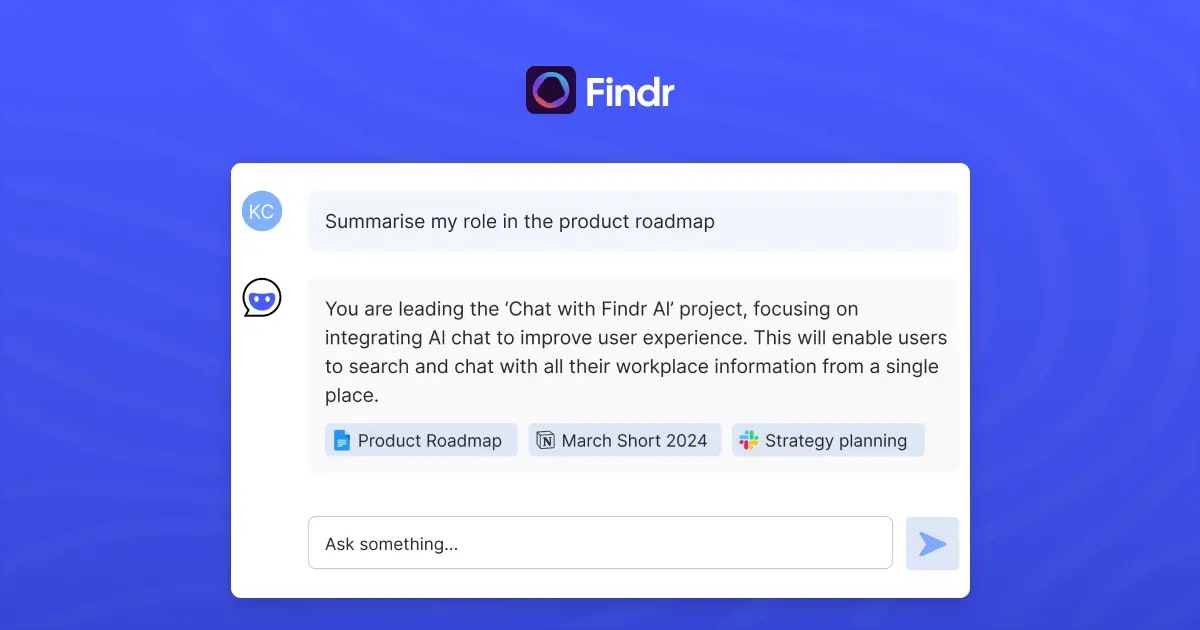 startuptile Findr 2.0-AI search assistant for work