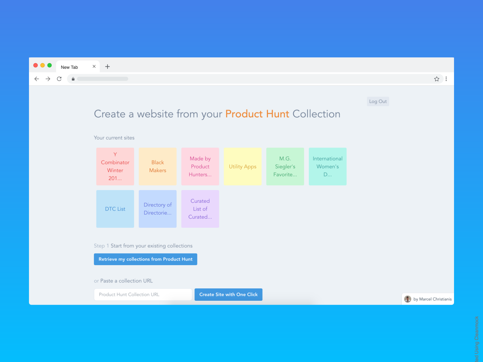 Product Hunt 2 Site gallery image