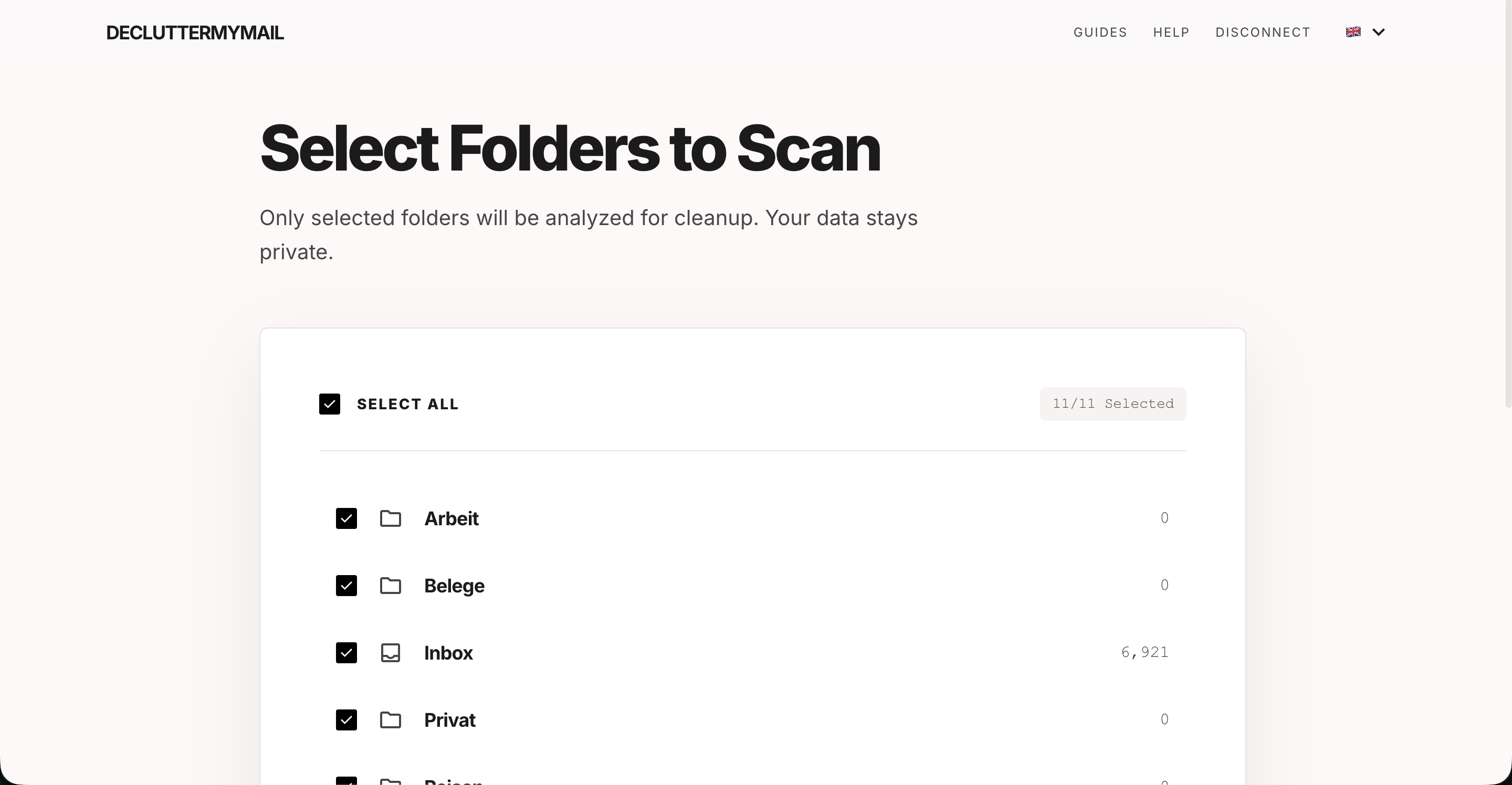 DeclutterMyMail gallery image