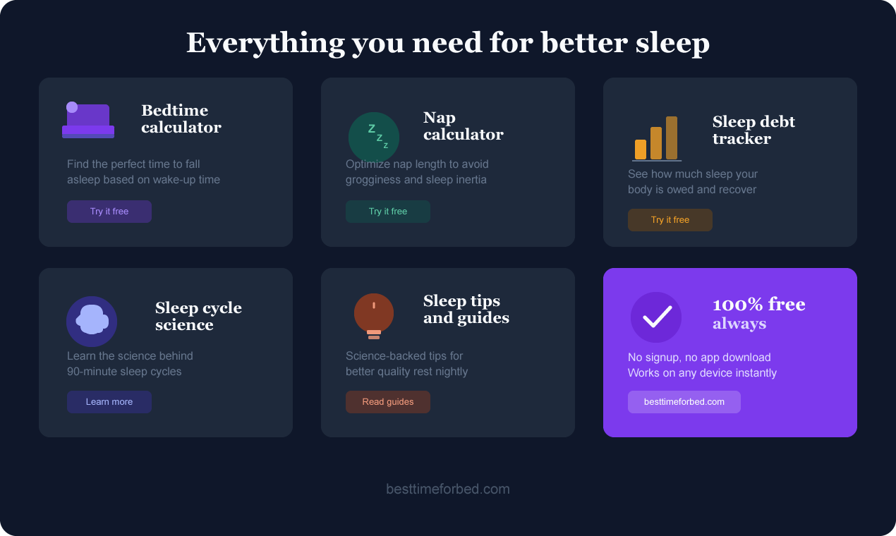 Best Time For Bed gallery image