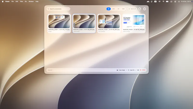 DeskUtils screenshot 2