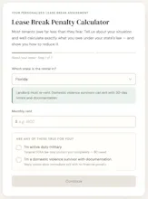 Lease Break Penalty Calculator gallery image