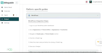Siteguide AI gallery image
