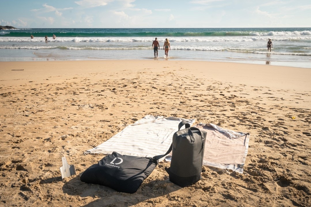 Lockdown - Sandanchor y mochila - Bloquee sus objetos de valor en cualquier lugar de la playa media 2
