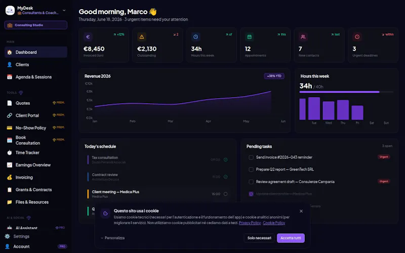 MyDesk screenshot 1