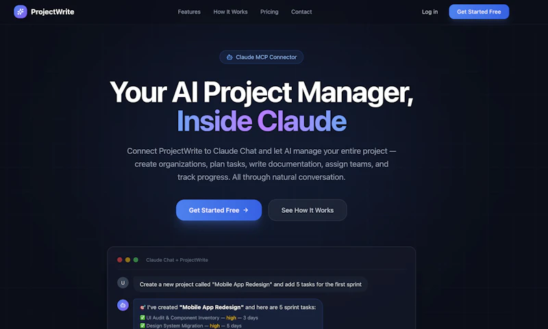 ProjectWrite screenshot 1