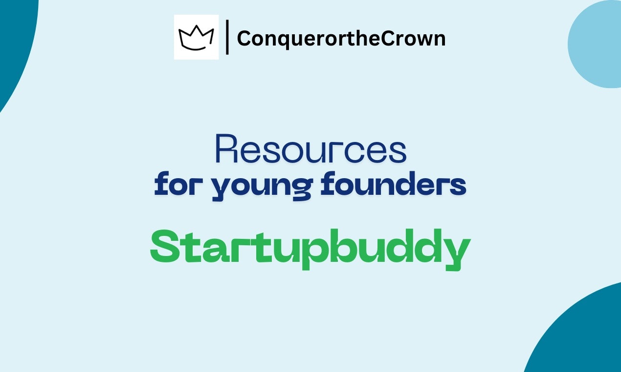 StartUpBuddy - 젊은 스타트 업 설립자를위한 무료 도구 및 리소스 미디어 1