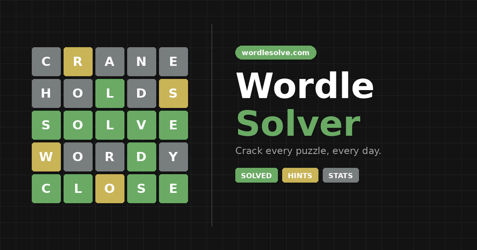 WordleSolve screenshot 1