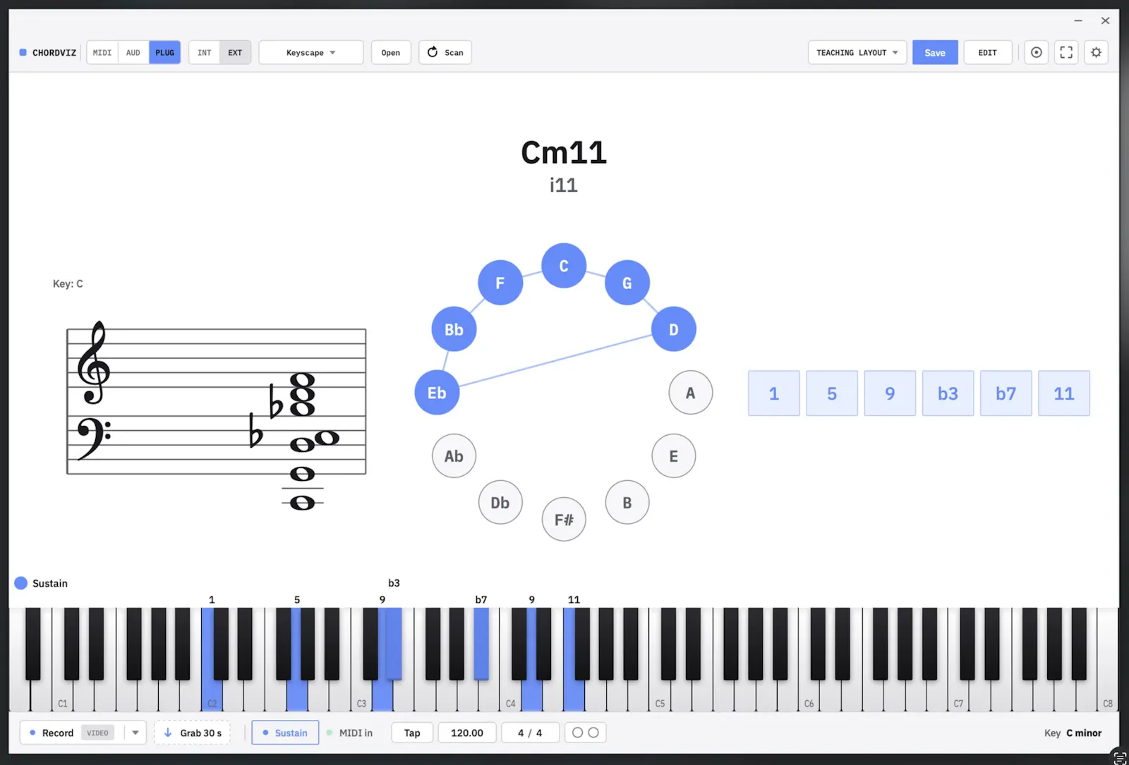 ChordViz screenshot 3