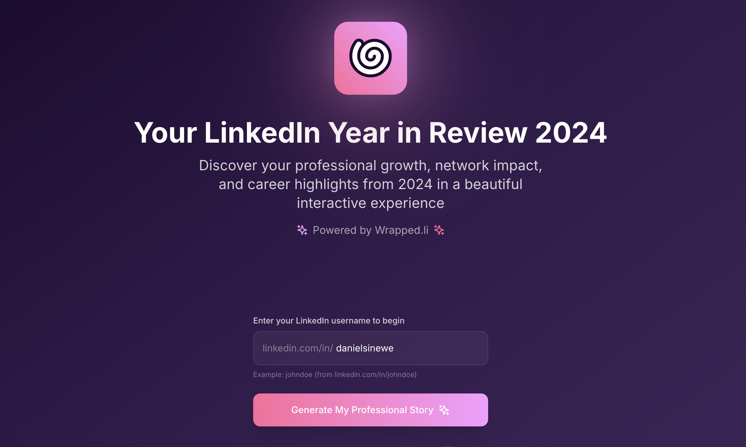 Wrapped.li - Ваш LinkedIn завернут 2024 медиа 1