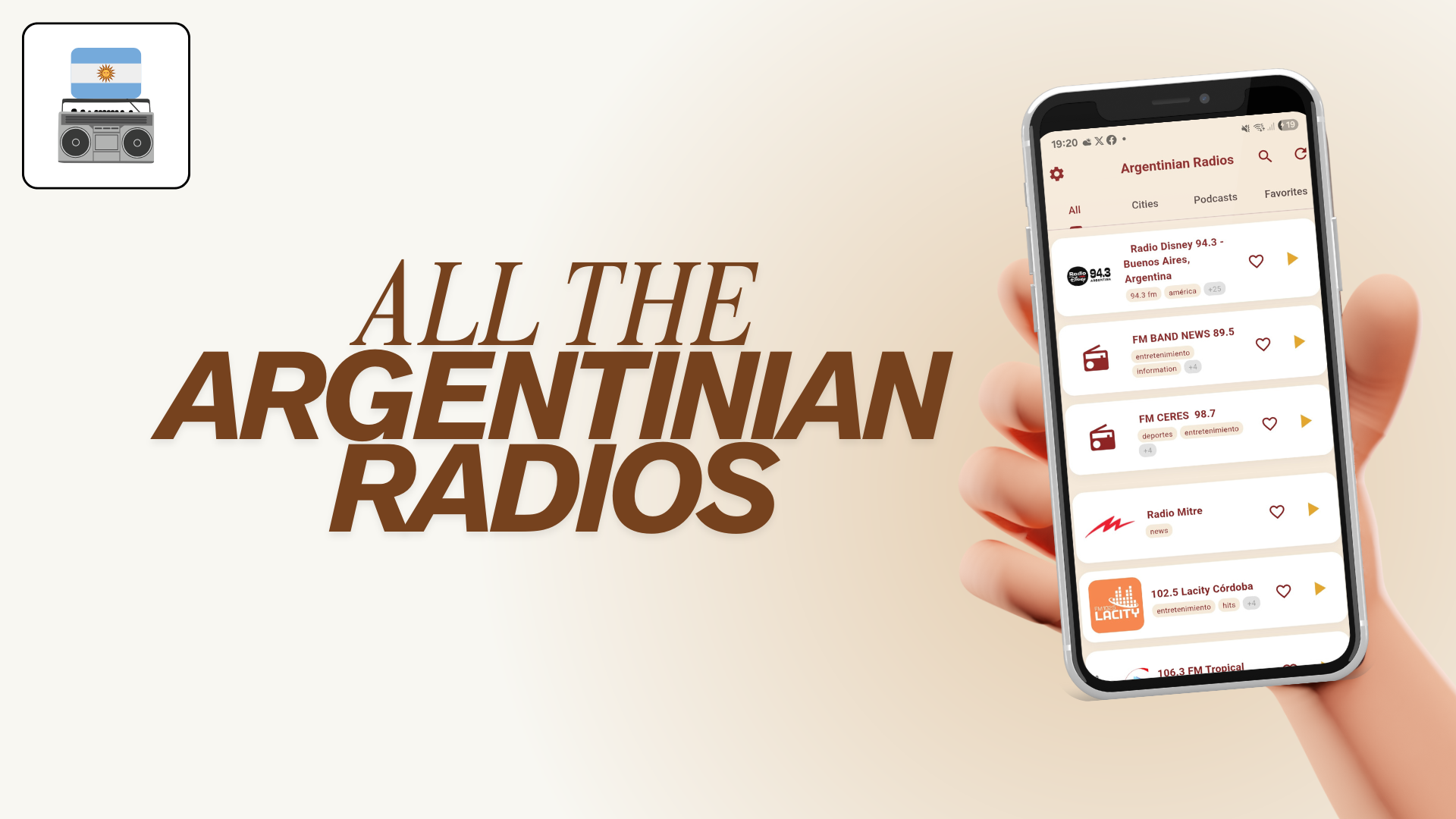 Radios Argentina logo