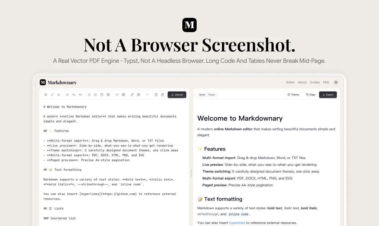 Markdownary gallery image