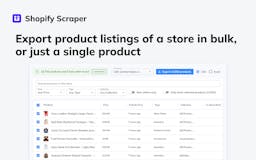Shopify Scraper & Downloader media 2
