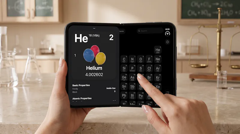 3D Periodic Table for iPhone Duo screenshot 2