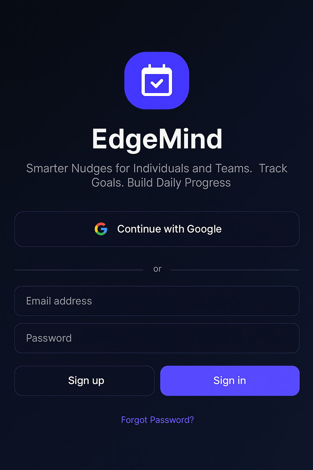 EdgeMind – Smart Alerts (solo and team) - Main screenshot showing features and interface