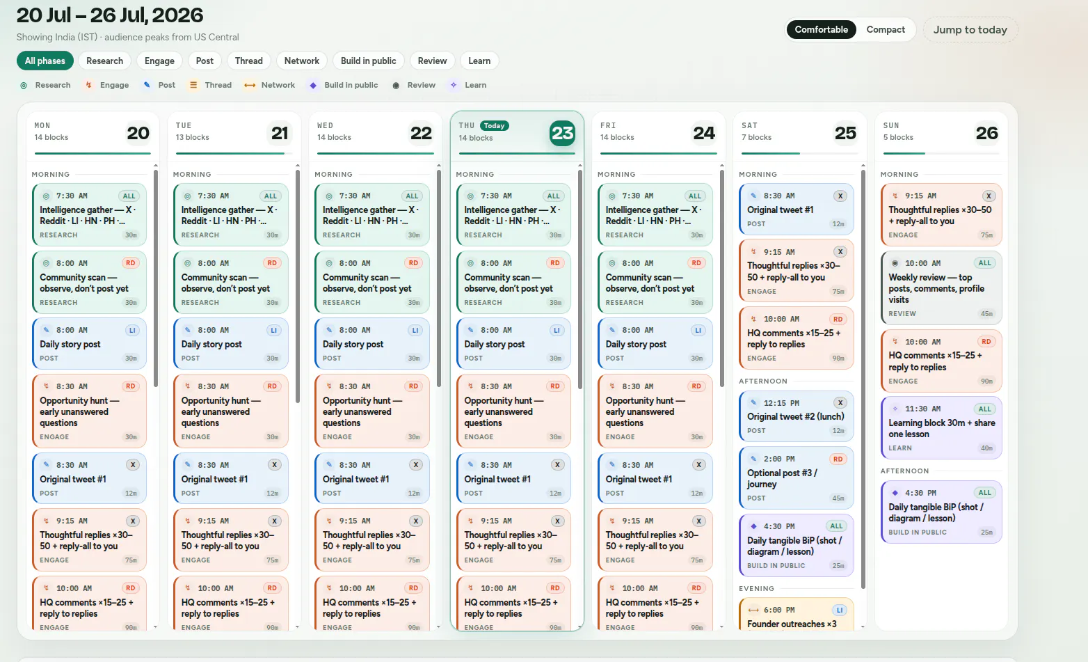 Digital Brand Calendar · Zeno