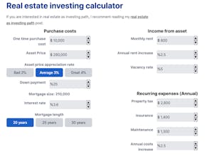 Real estate investment calculator gallery image