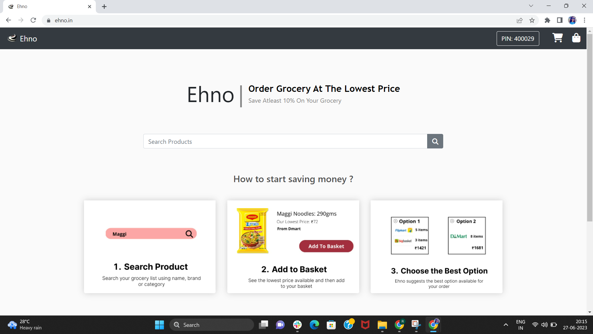ehno - 인도 식료품 쇼핑을위한 Skyscanner 미디어 1