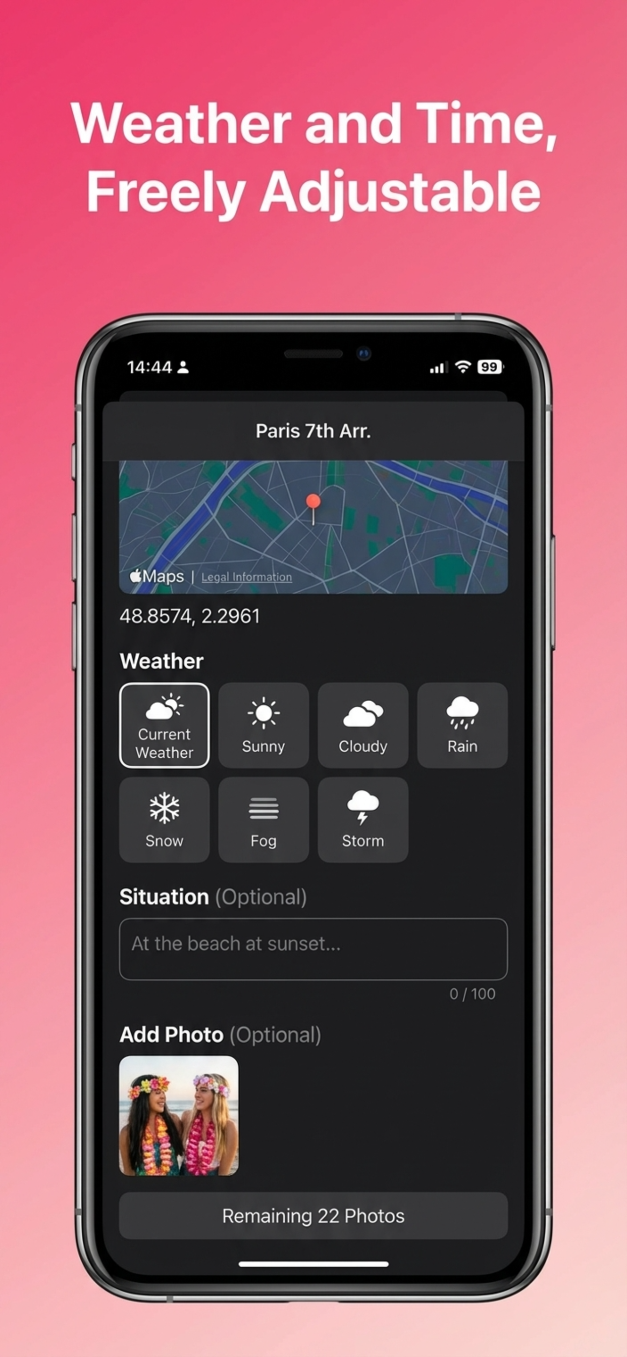 Daydream Camera: AI Travel - Screenshot 2 showing product features and functionality