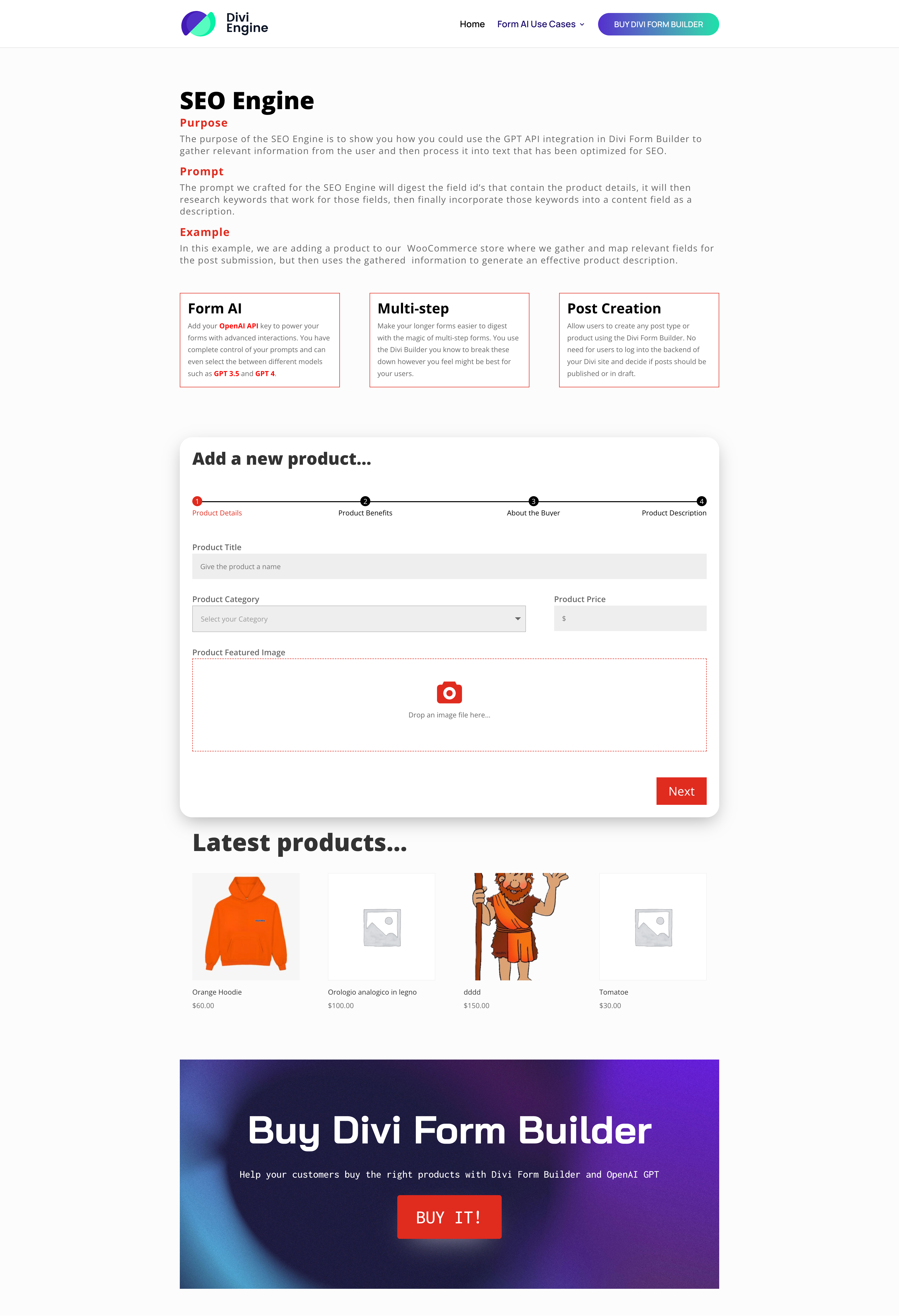 Divi Form Builder -form ai media 6