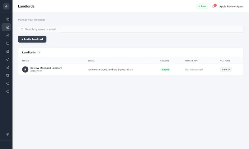 PropAir screenshot 1