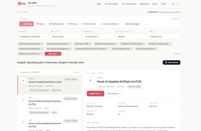 English Jobs screenshot 4