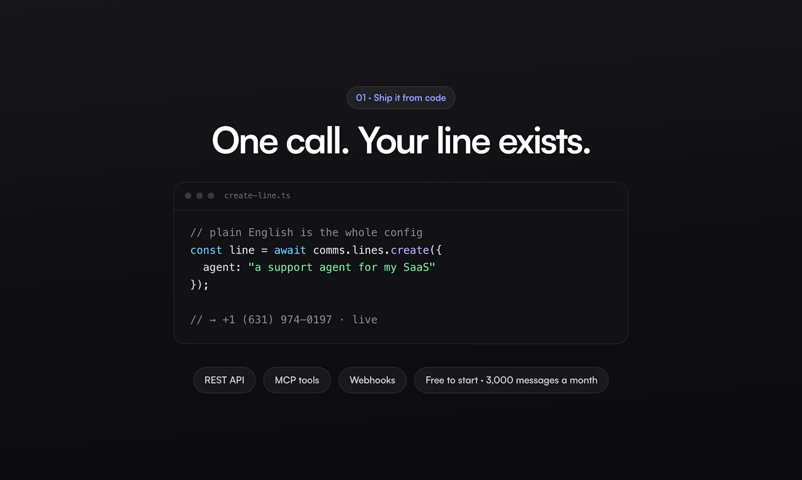 Comms screenshot 3
