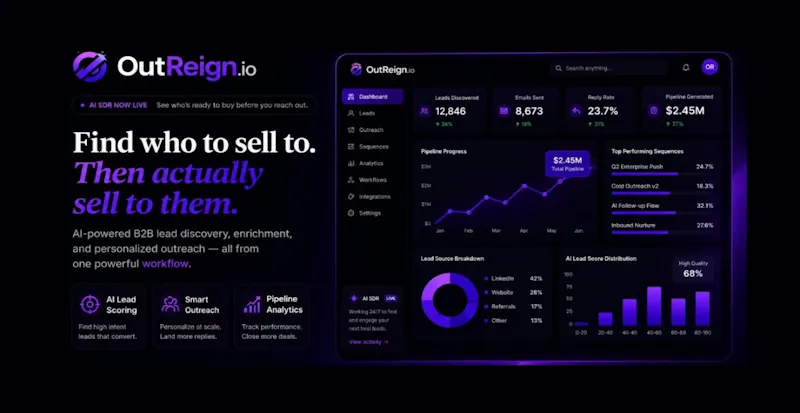 OutReign.io screenshot 1