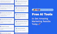21 Free AI Marketing Tools