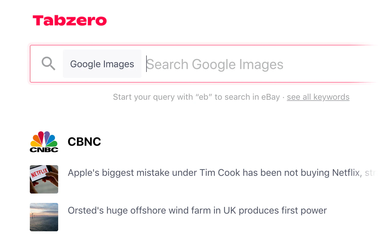 Tabzero Image